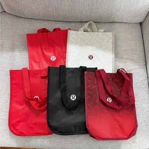 Bundle of 5 Reusable Lululemon Bag